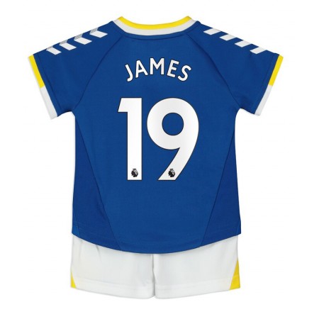 Fußballtrikots Everton James Rodriguez 19 Kinder 2021-2022 Kurzarm Heimtrikotsatz kaufen 